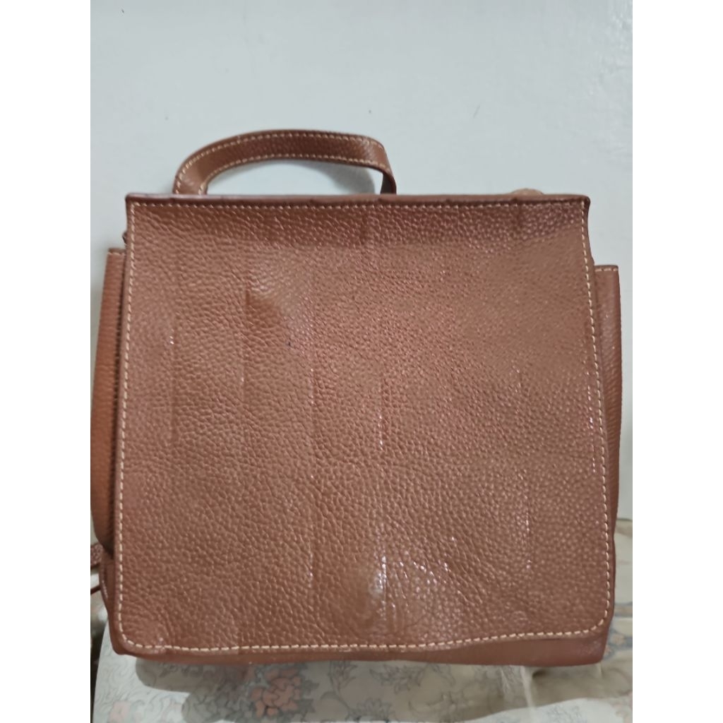 tas coklat medium selempang