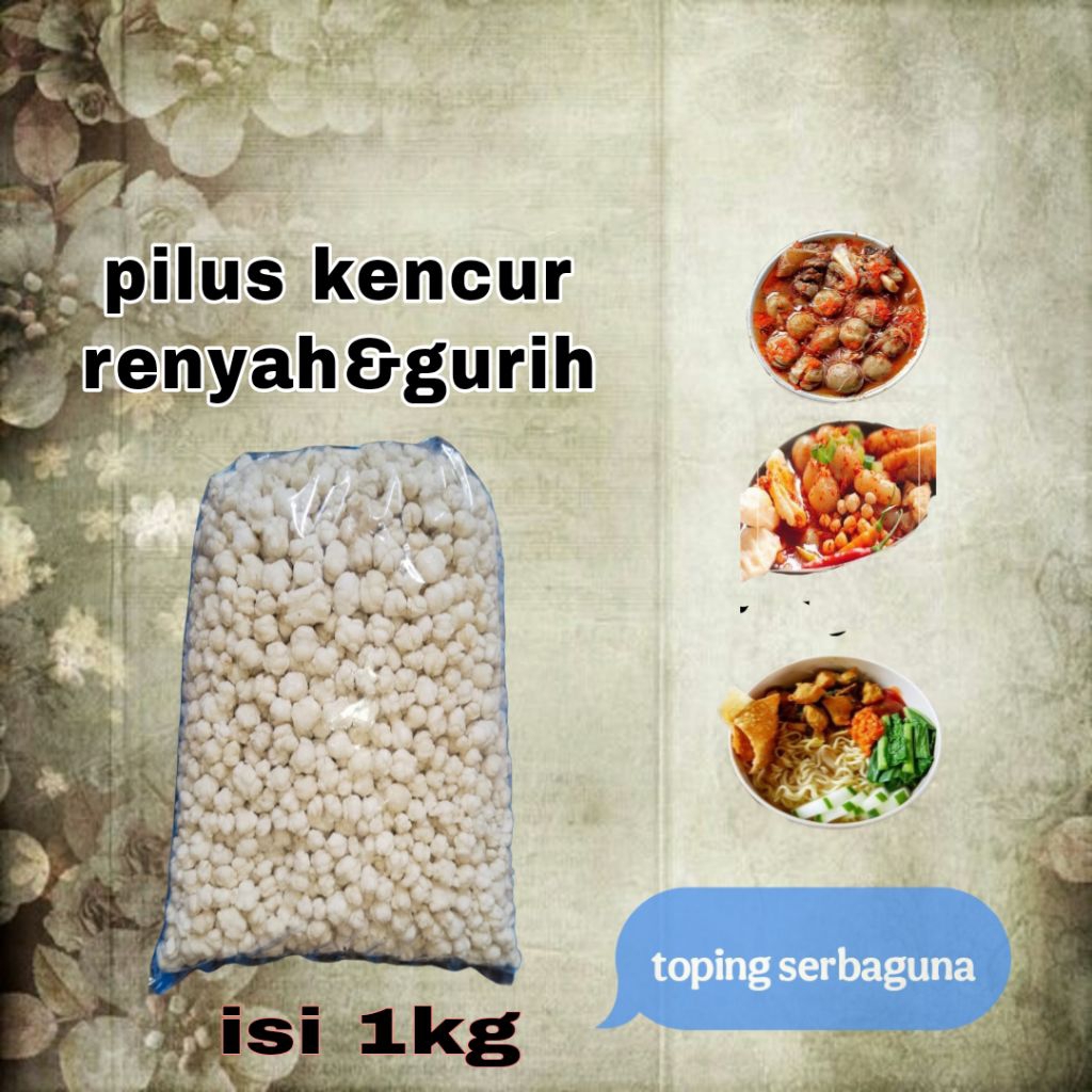 

pilus kencur/tiktak kencur renyah & gurih isi 1kg