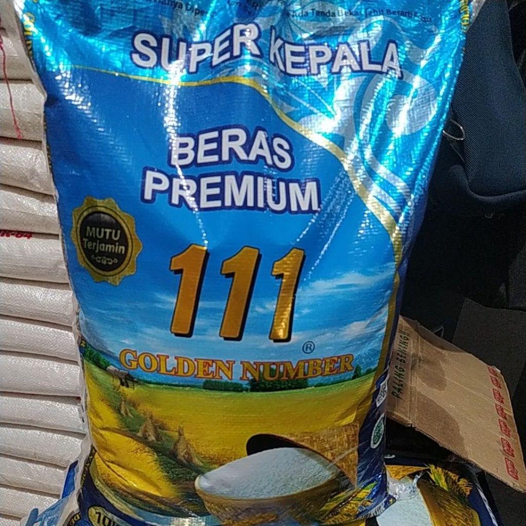 

Beras 111, Beras Premium 111, Beras Super Kepala 111, Beras Enak, Beras Putih Golden Number 111