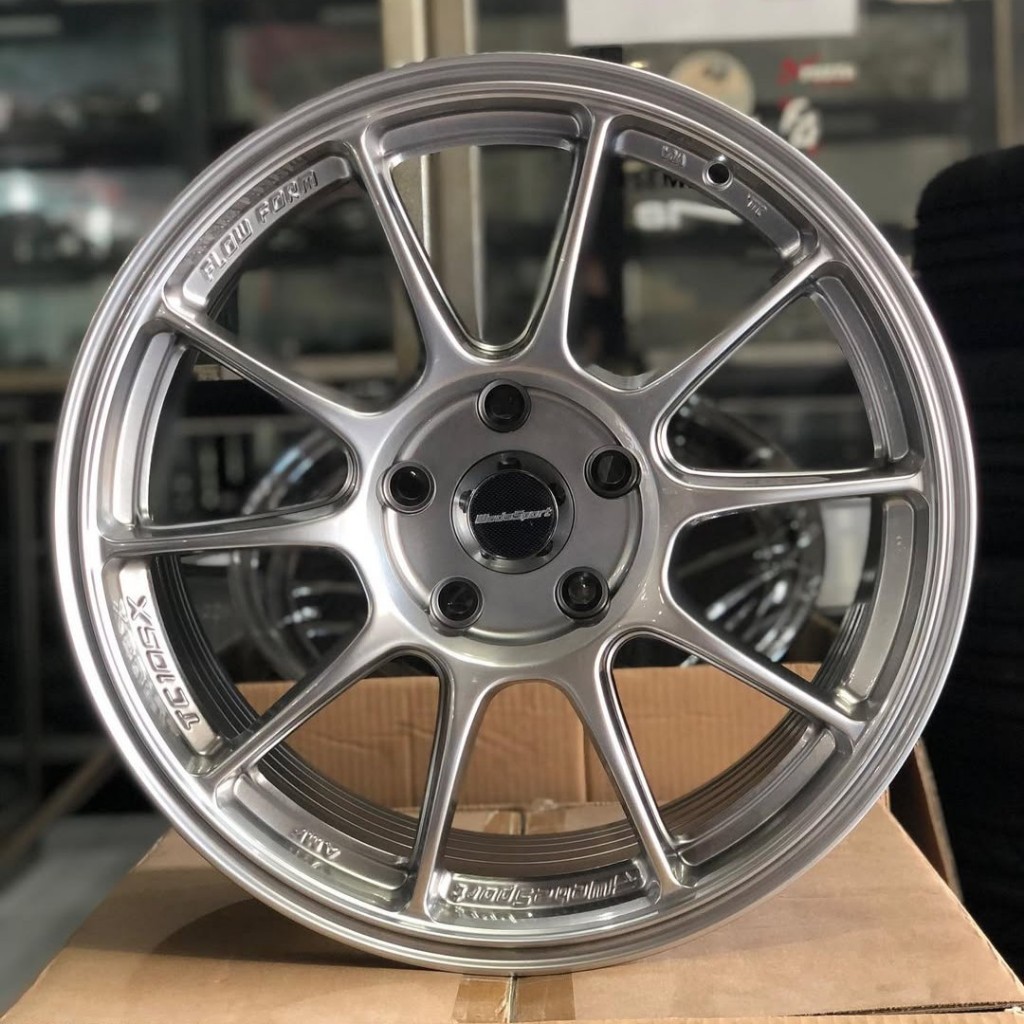 Velg Wedssport TC105 Ring 17 Lebar 8 Pcd 5x114 ET+42 Warna Hyper Silver | Velg R17 | Velg Mobil | Ve