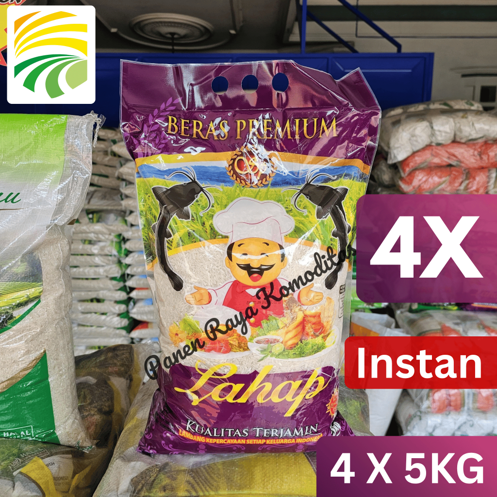 

Beras Lahap Lele 5kg x 4 (20 Kg)