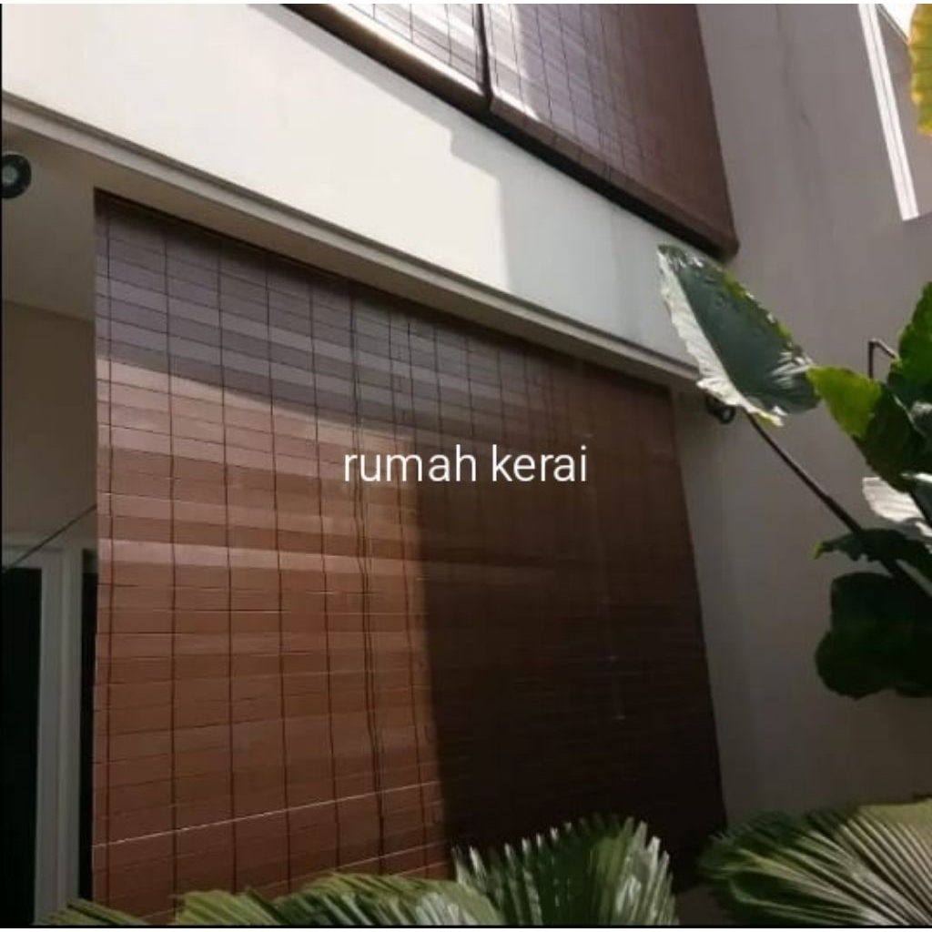 tirai pvc outdoor L2xT1.5 2pcs pesanan uma