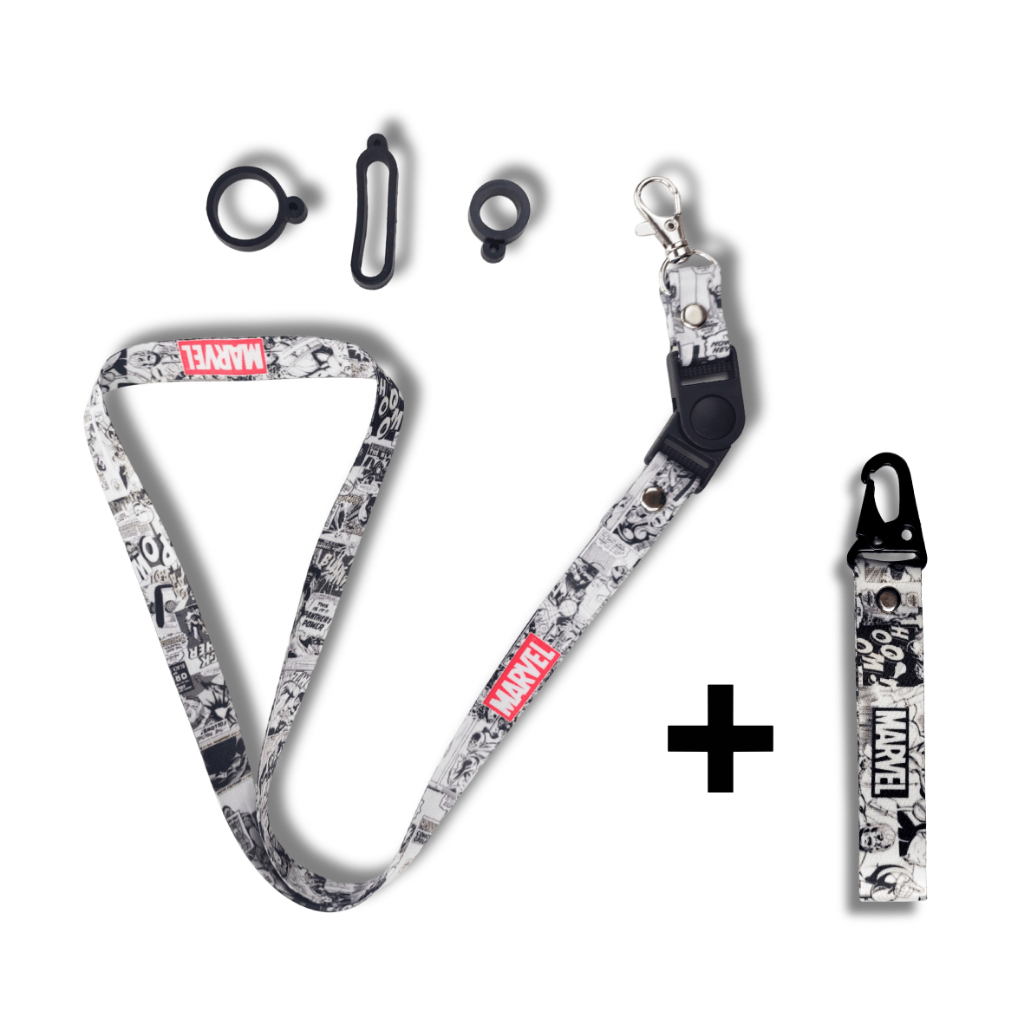 

Promo Paket Bundle Lanyard Gantungan Kunci Marvel by EL Lanyard Id Card Lanyard Gantungan Kunci Lanyard Tali HP Lanyard Anime