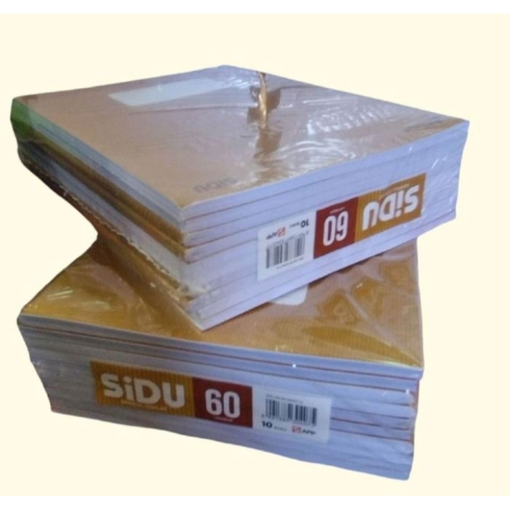 

BUKU TULIS SIDU 60 Lembar EDISI KRAFT [10 pack]