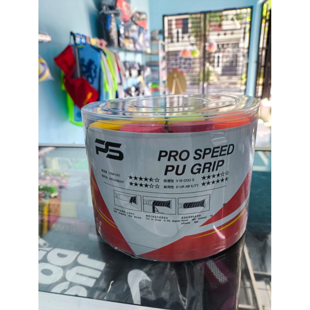 GRIP KARET BULAT PROSPEED / GRIP KARET BADMINTON / GRIP KARET