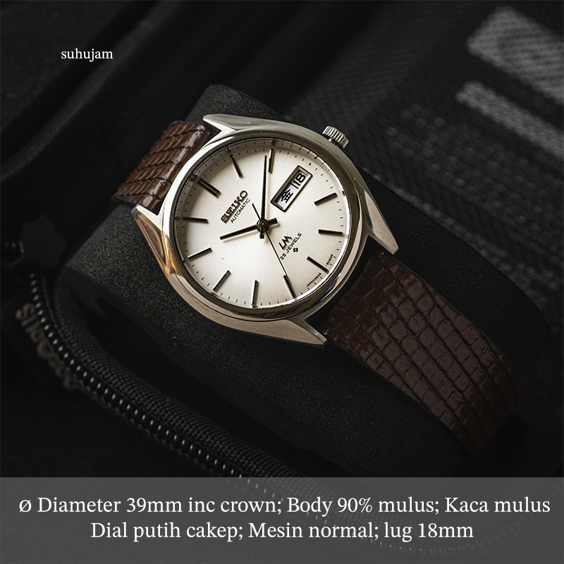 SEIKO LORD MATIC 5606-8031 Automatic Vintage Japan (1973) Kondisi Mulus | Original Dial | Strap Kuli