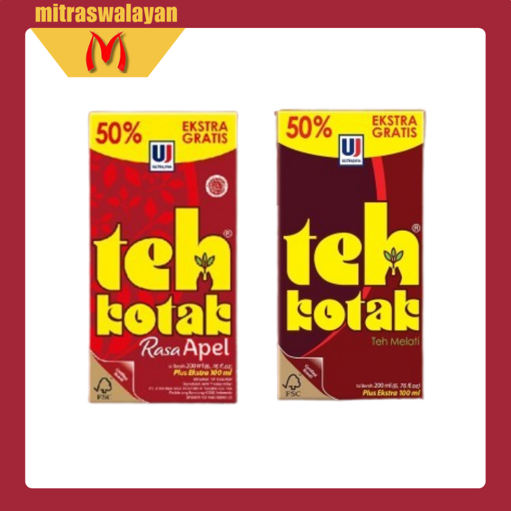 

TEH KOTAK Rasa Apel & Teh Melati 300ml