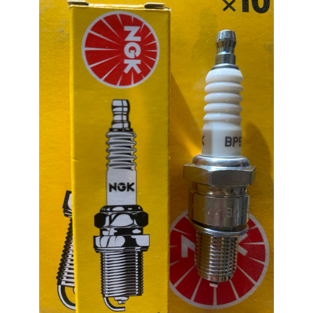 BUSI NGK BP5ES ISI 1 PCS | UNTUK MOTOR : SATRIA 2 TAK, KAWASAKI NINJA R/RR, RX KING, HONDA NSR, SUZU