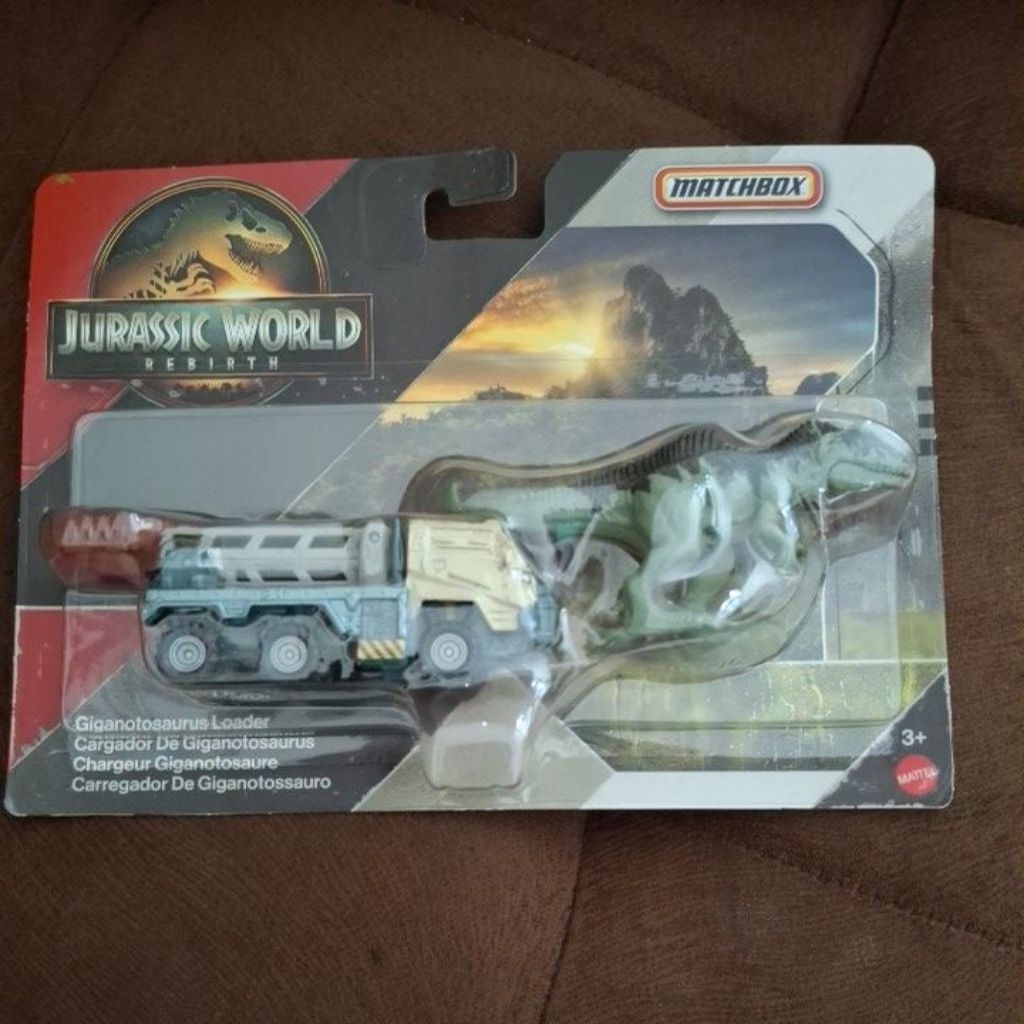giganotosaurus loader matchbox jurassic world rebirth