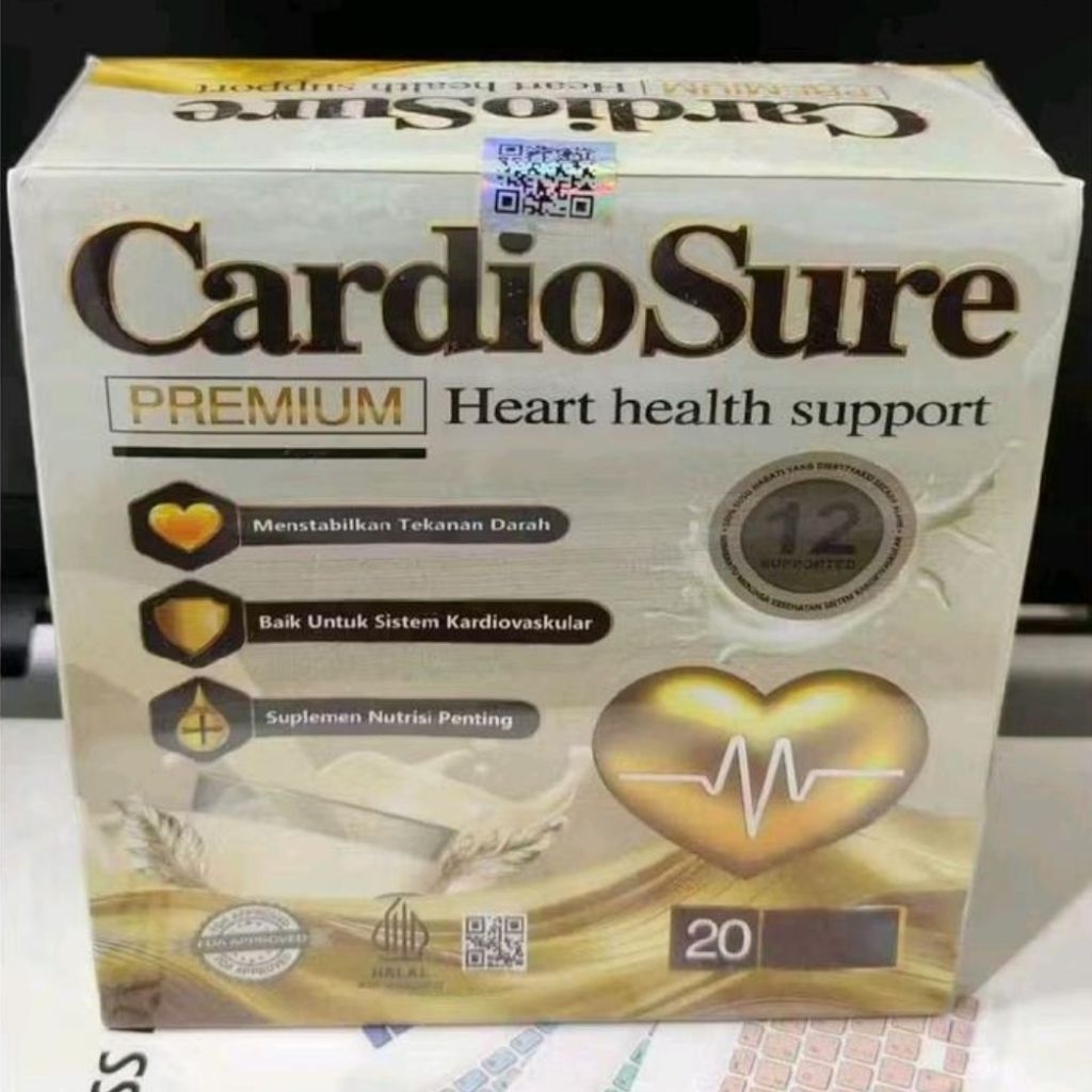 

AgensusuCardiosureuntukkesehatanjantungdankolestrolasamuratBPOM