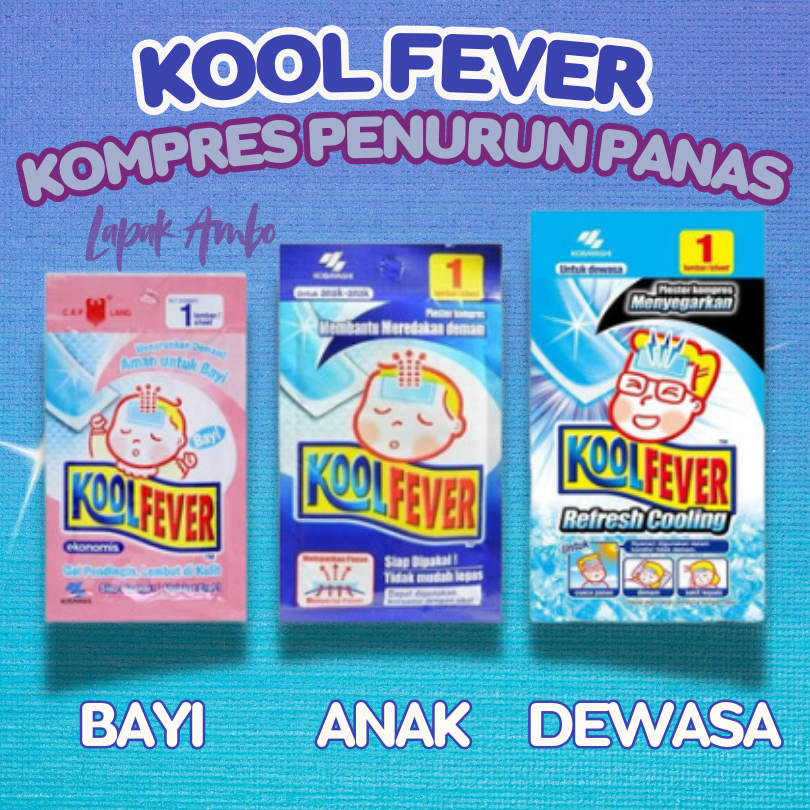 Paket 4 - Kool Fever - Penurun Panas / Kool Fever