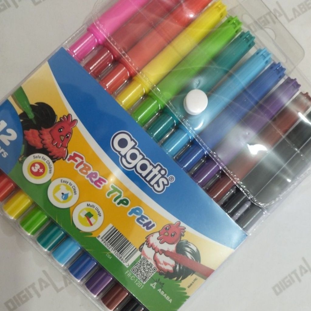 

Agatis Fibre Tip Pen Isi 12