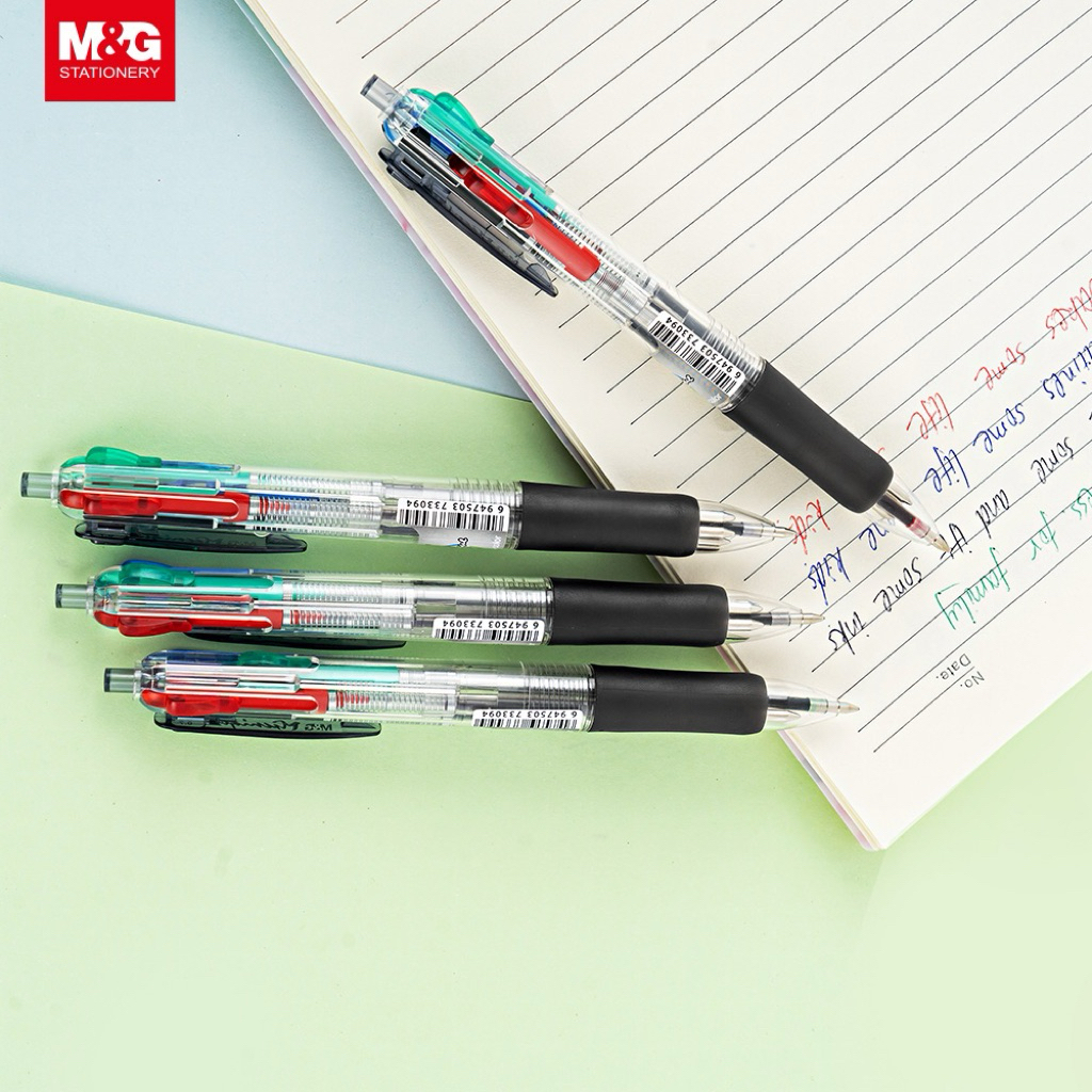 

Miniso x M&G Stationery Pen 4color 0,7mm / pulpen alat tulis pena