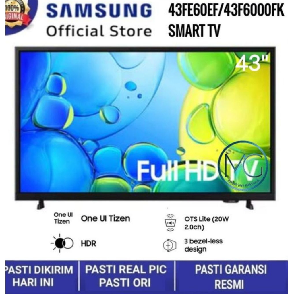 SAMSUNG LED TV UA43FE60 43INCH SMART FULL HD-Digital tv