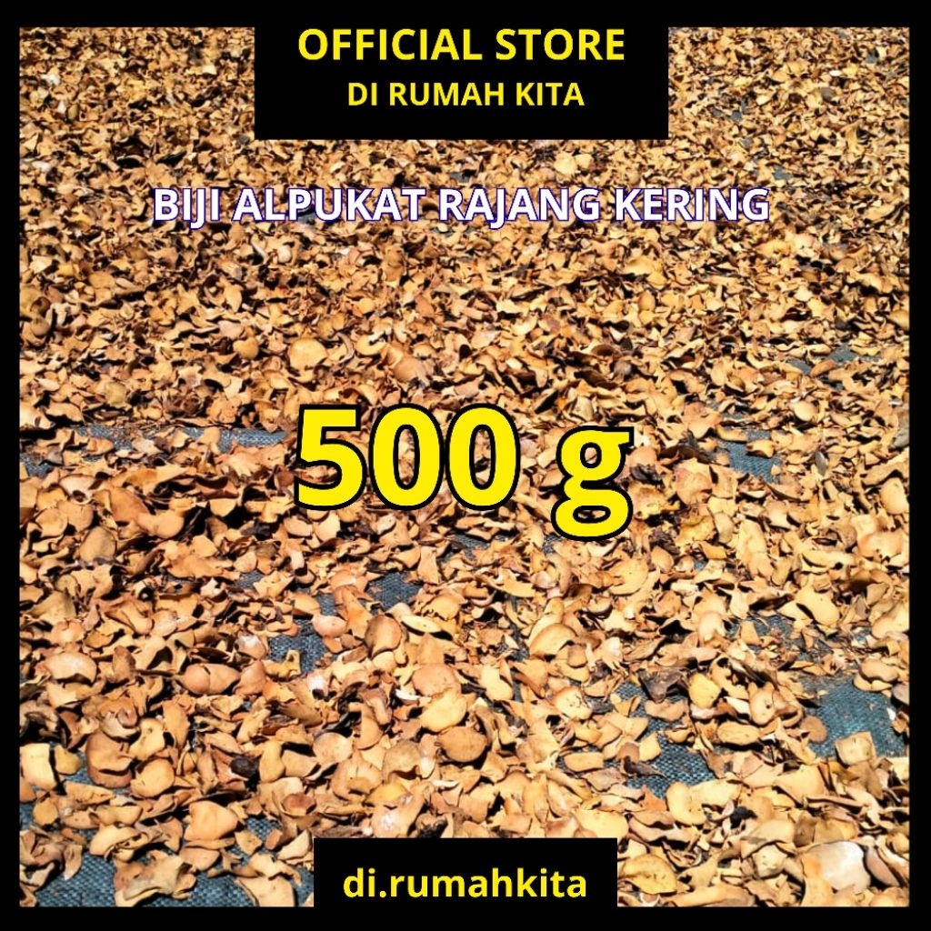 

Biji Alpukat Rajang Kering 100% Original (Berat: 500 g)