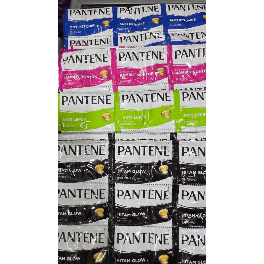 Pantene renteng isi 12 sachet/Shampo pantene/Shampo/Pantene