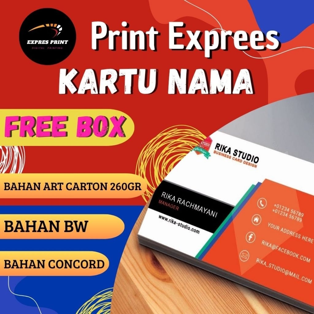 

CETAK KARTU NAMA 2 SISI MURAH - BERKUALITAS - EXPREESS