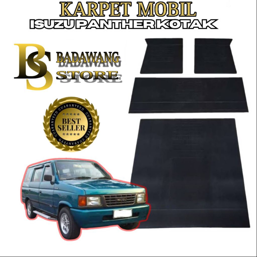 Karpet mobil isuzu panther kotak full set / KARPET MOBIL ISUZU PANTHER KOTAK / Matras alas kaki mobi