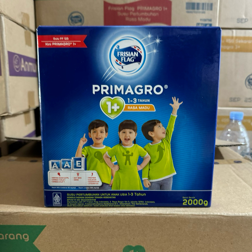 

CUCI GUDANG!!! Primagro 1+ 3+ Vanila / madu 3kg Dan 2kg EXP SEPTEMBER 2025