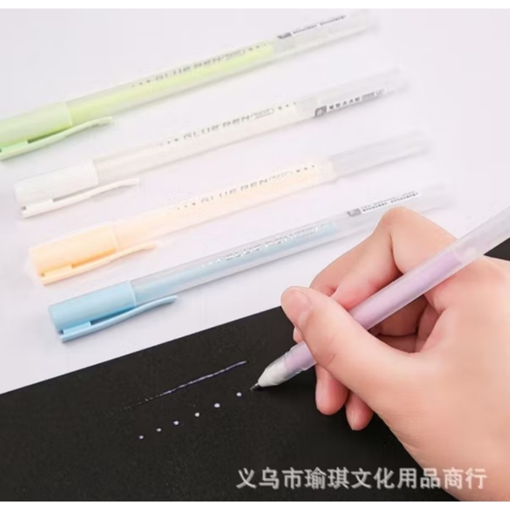 

Pulpen Lem Kertas Makaron Pastel Warni Cepat Kering Anti Bocor Glue Pen