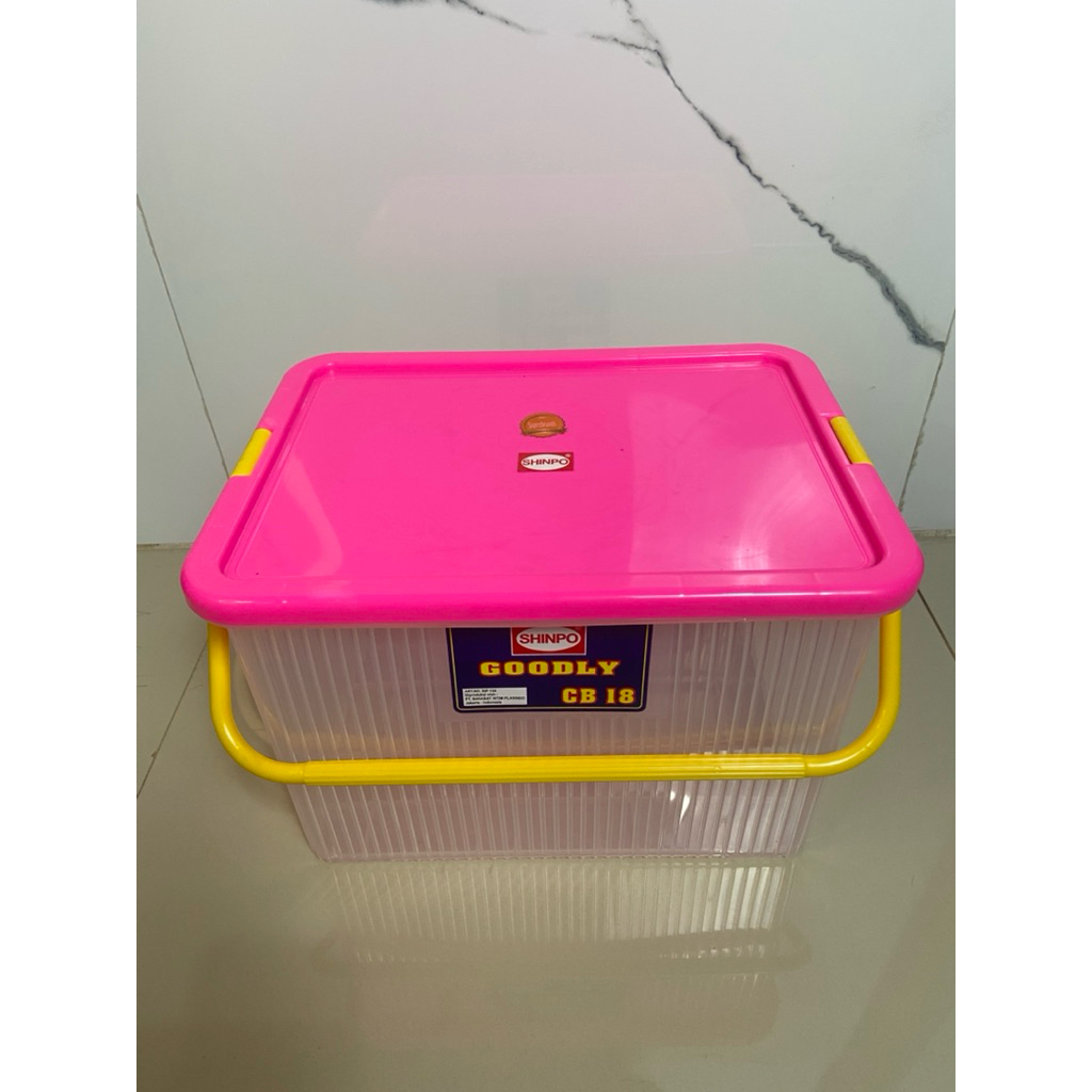 CONTAINER BOX GOODLY CB 18 SHINPO / BOX TEMPAT PENYIMPANAN MAKANAN