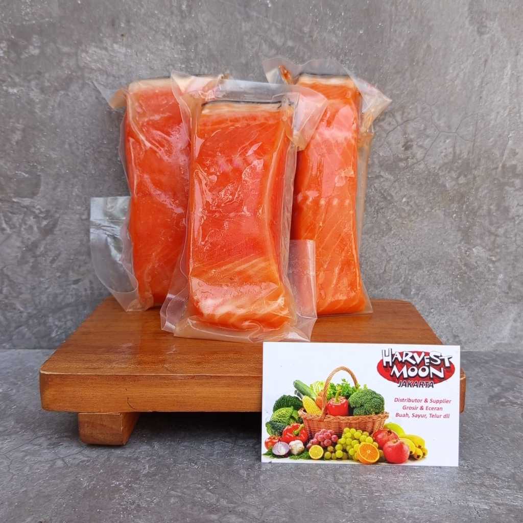 

HarvestMoon Salmon Fillet Belly Frozen Premium @200gr