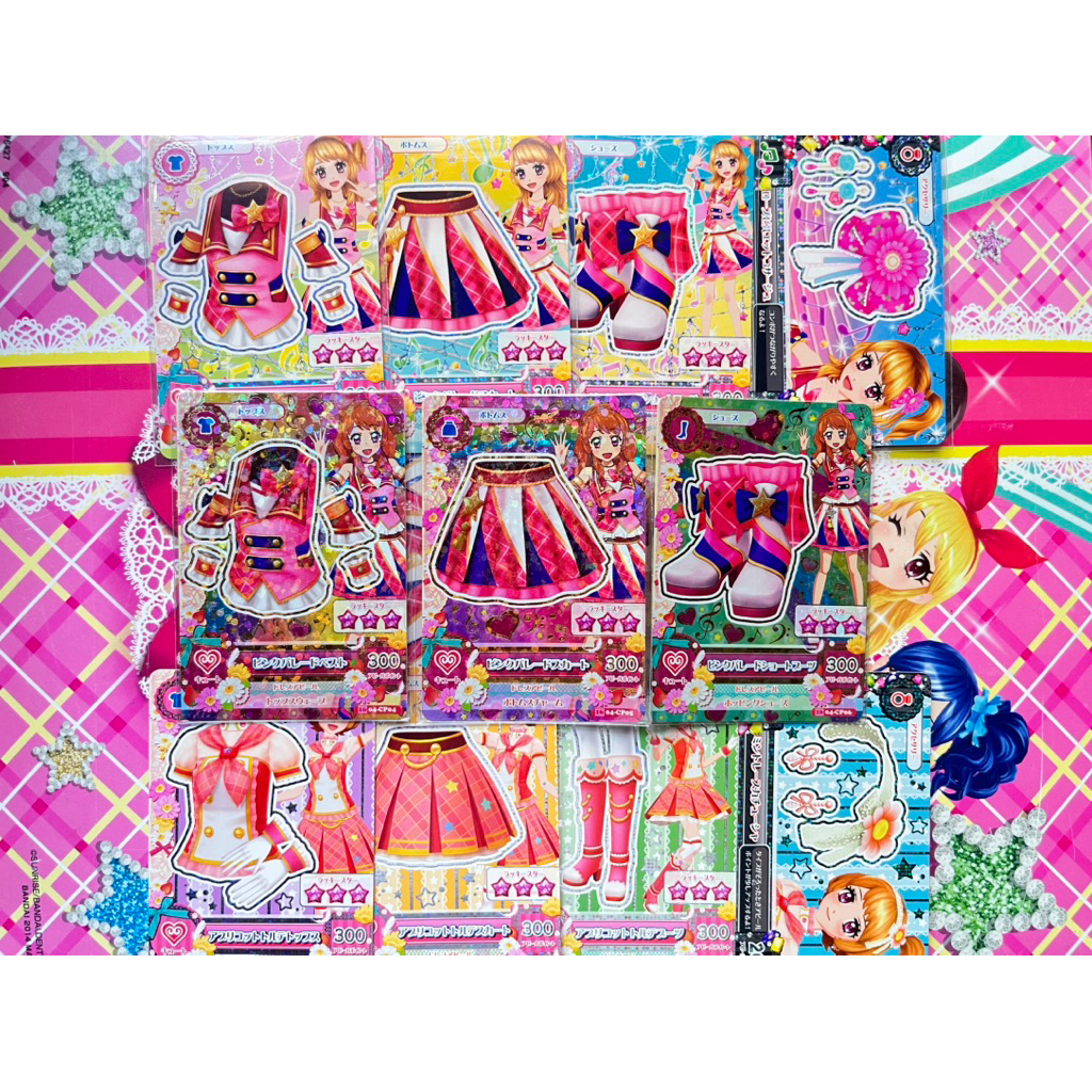 Kartu Aikatsu Akari Ozora Plum Pink Parade Torte Anime Dreamy Crown Original Langka Rare Official Ja