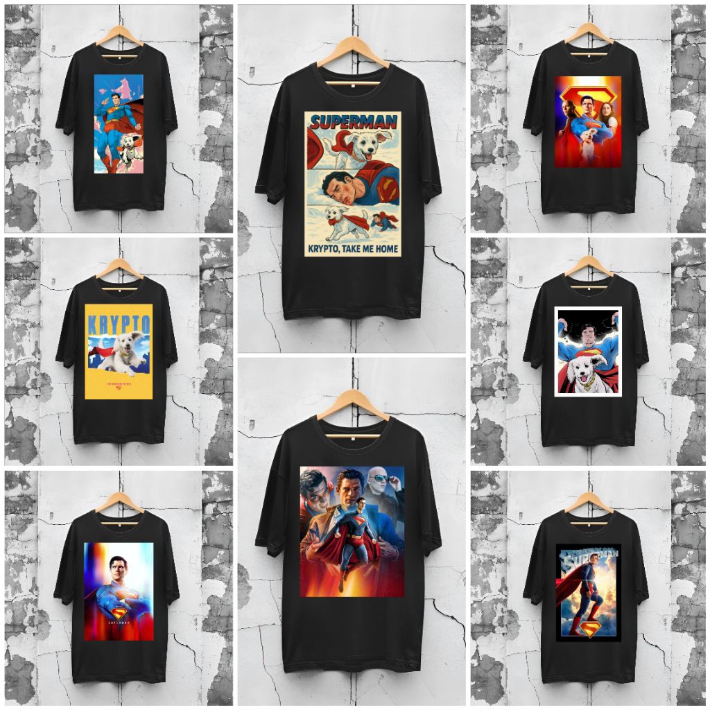 KAOS SUPERMAN 2025 | KAOS FILM SUPERMAN KAOS SUPERHERO