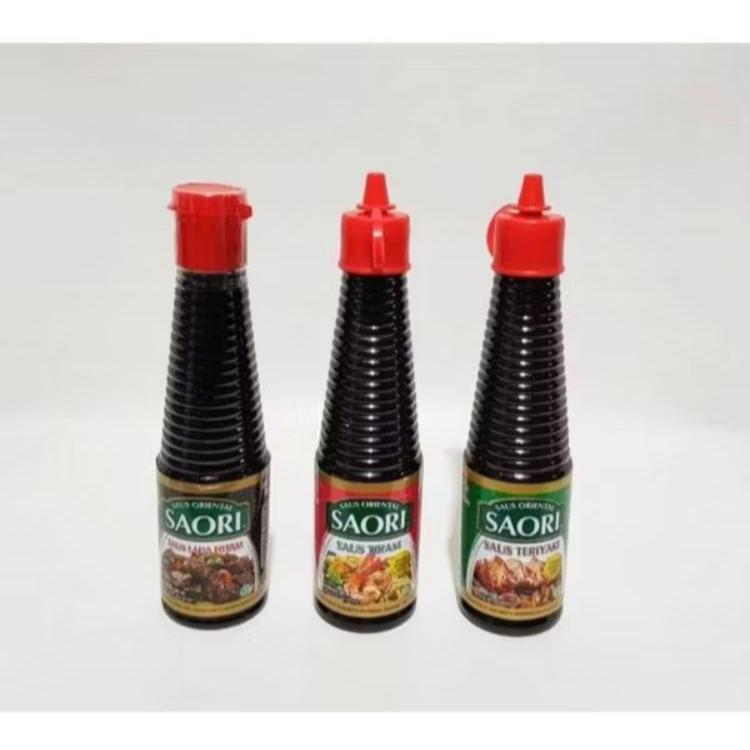 

Saori Saus Tiram 135ml & Saori Saus Teriyaki 270ml – Rasa Oriental Praktis untuk Masakan Harian
