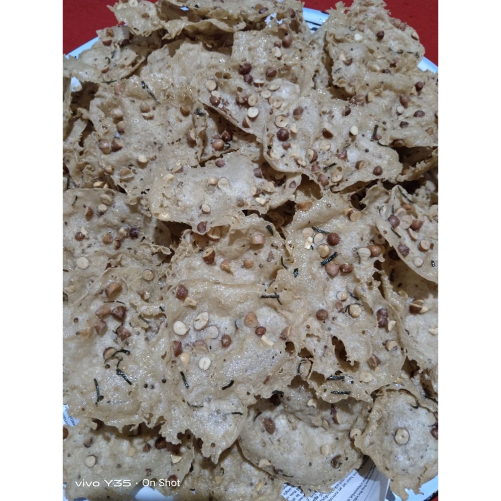 

Peyek kacang tanah kemasan 500gr