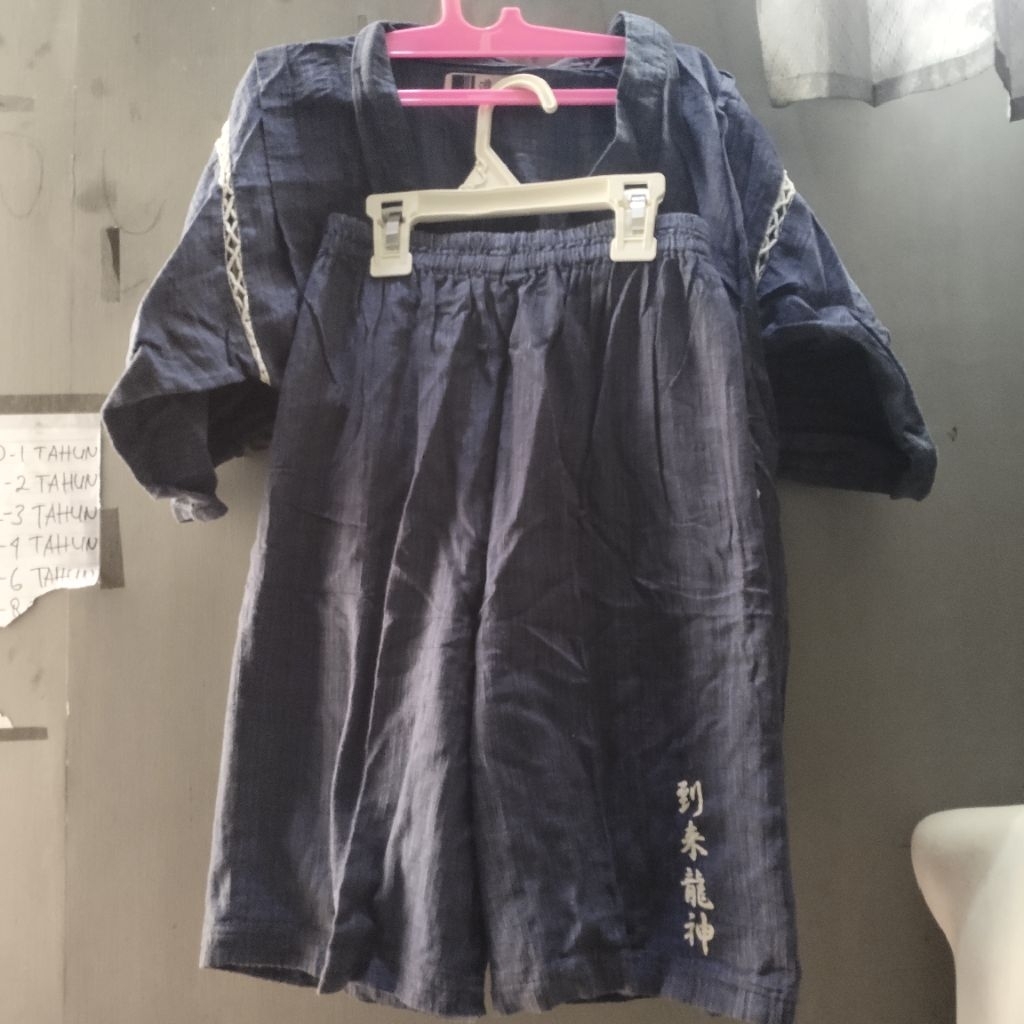 (kk2) setelan baju tidur kimono belasan tahun remaja preloved
