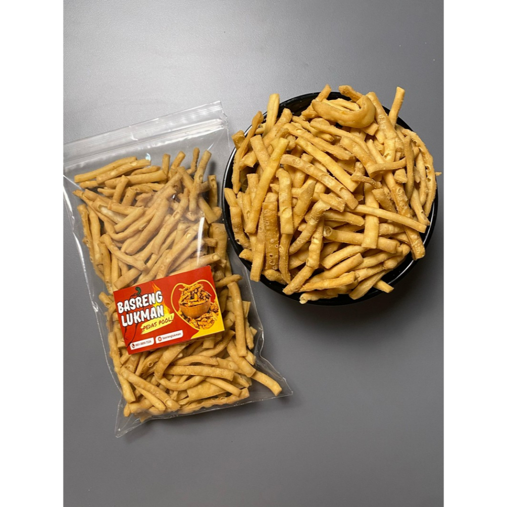 

basreng lukman_sistik gurih renyah original asin kriuk kemasan 250g