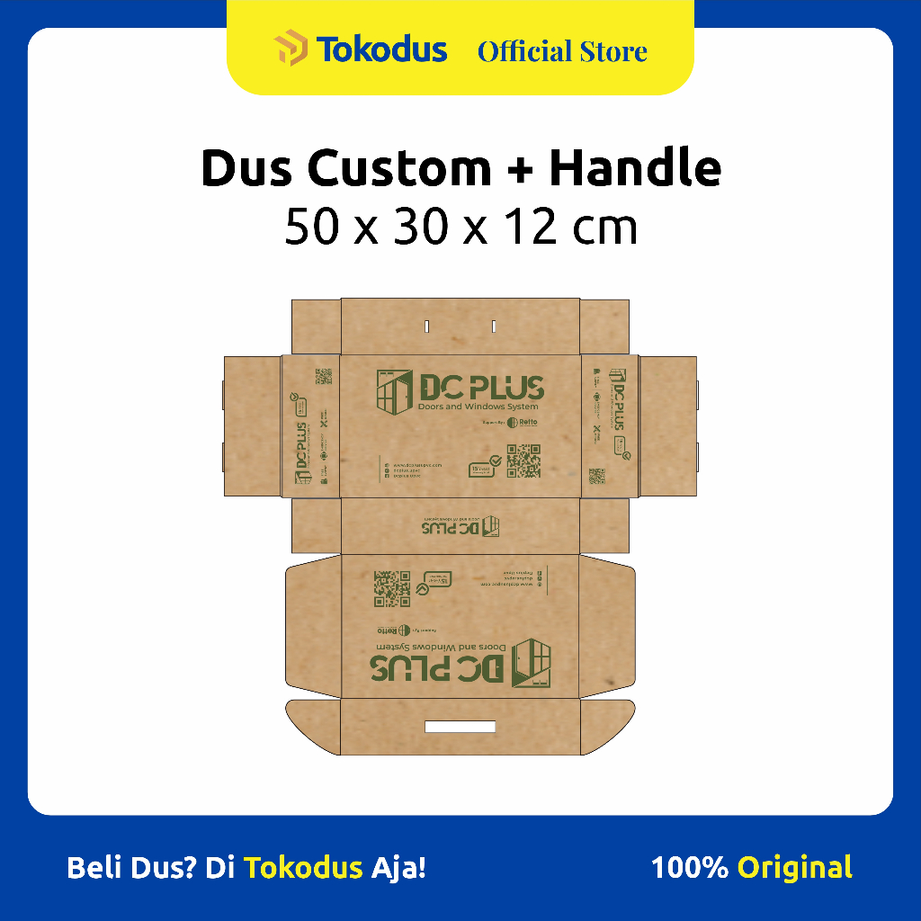 

Dus Custom AWPLUS UPVC uk 50 x 30 x 12 cm - Desain 3