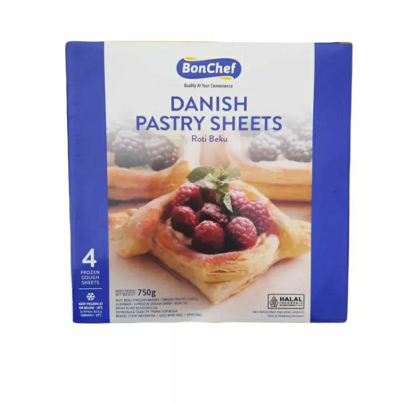 

BonChef Danish Pastry Sheet 750gr - Perfect for Baking