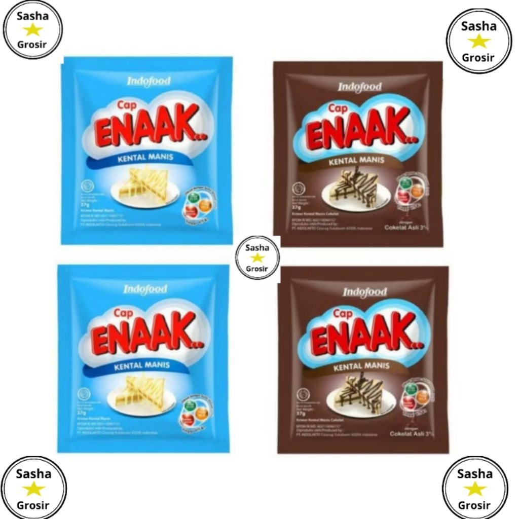 

Susu Kental Manis CAP ENAK 37gr ,(6pcs)