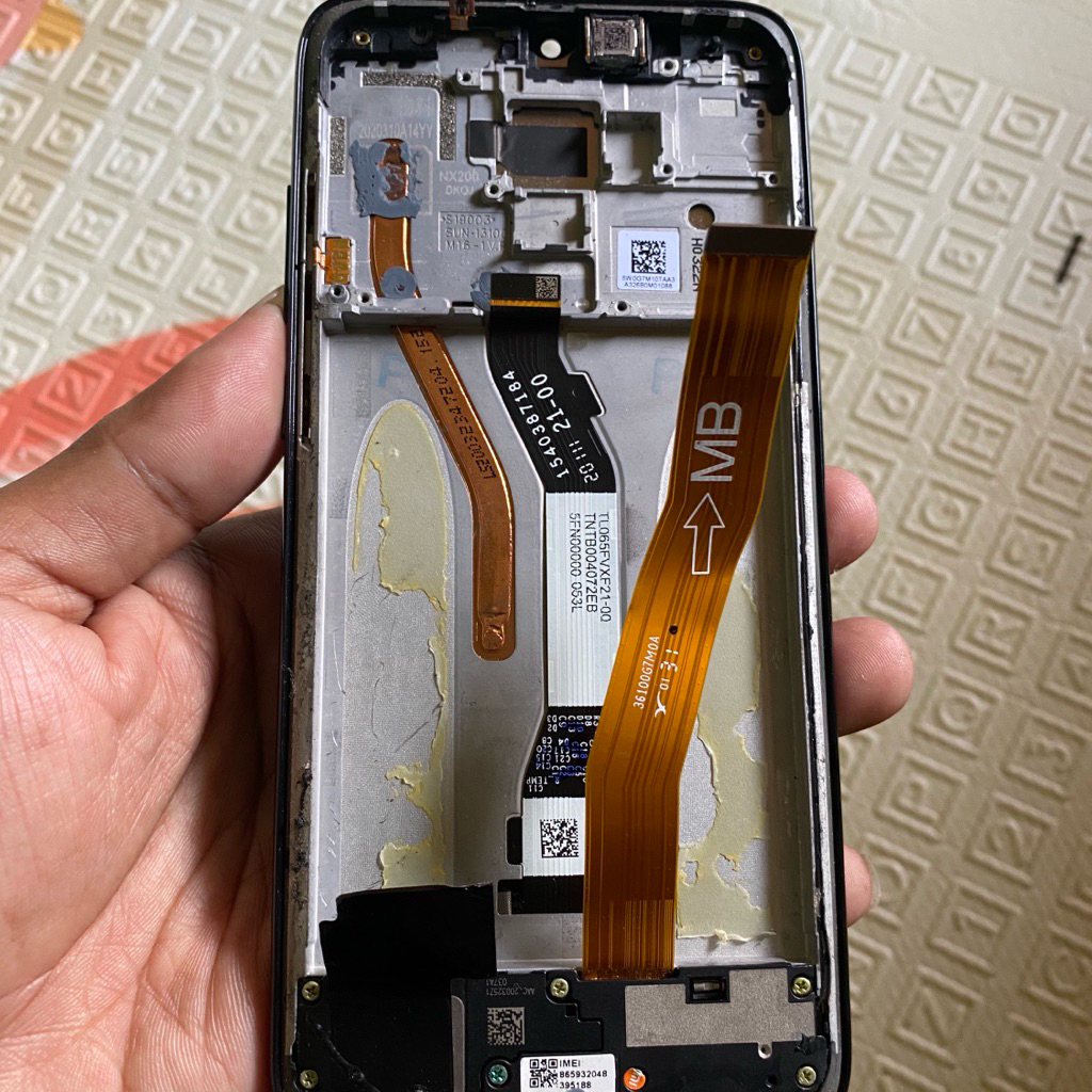 LCD redmi note 8 ori copotan