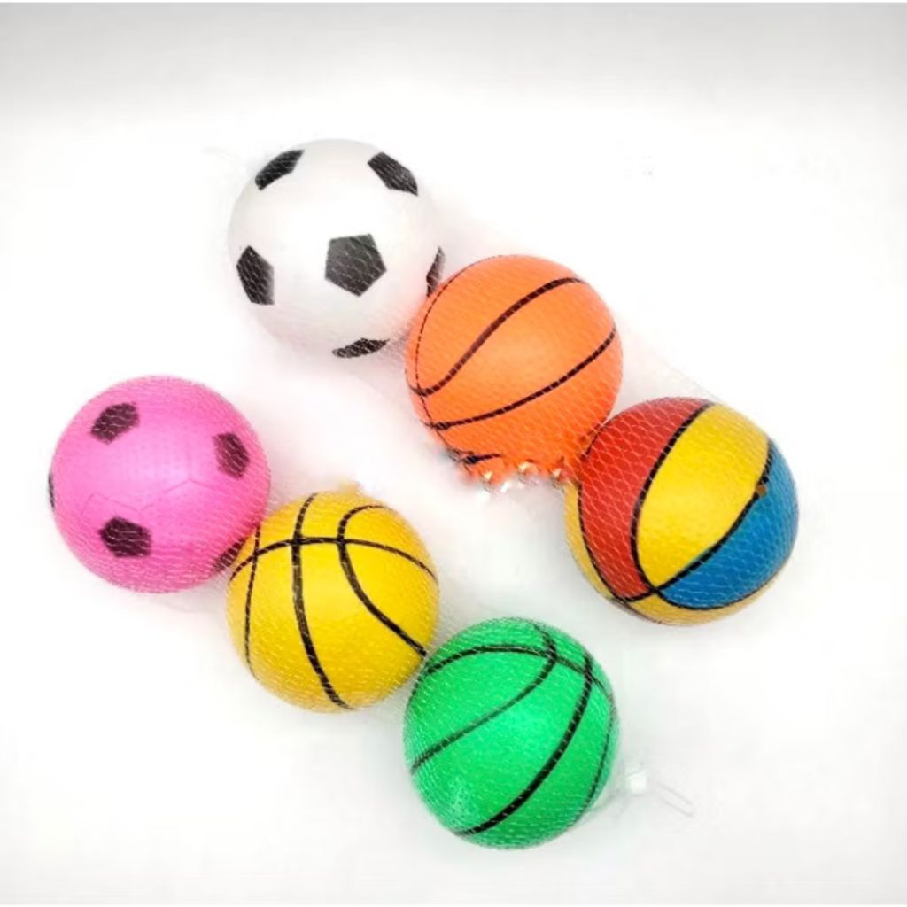 KSTUFF904 BOLA KARET MINI MAINAN ANAK BOLA ANAK BAYI LAKI LAKI