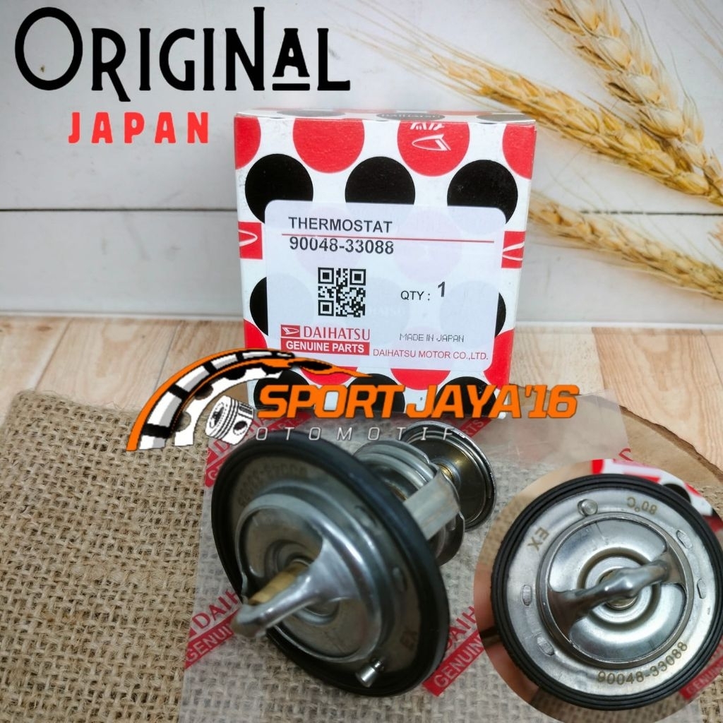 THERMOSTAT TERMOSTAT AVANZA XENIA 1.3 /1.5 RUSH TERIOS ORIGINAL