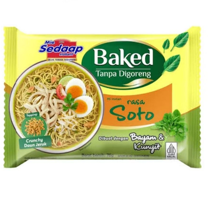 

Sedaap Baked Mie Instan Soto 87 gram