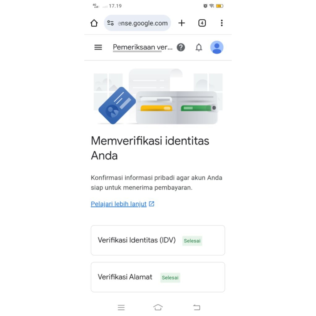Adsense pin murah dan bergaransi