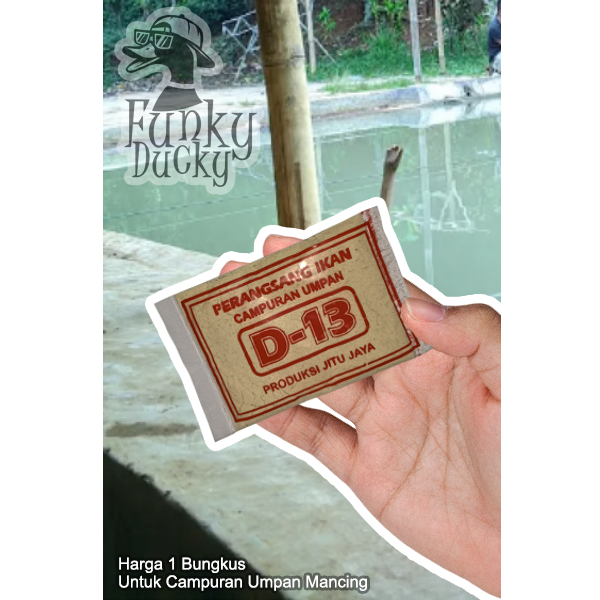 D 13 perangsang ikan mas ikan jaer mujair nila sangat terpercaya