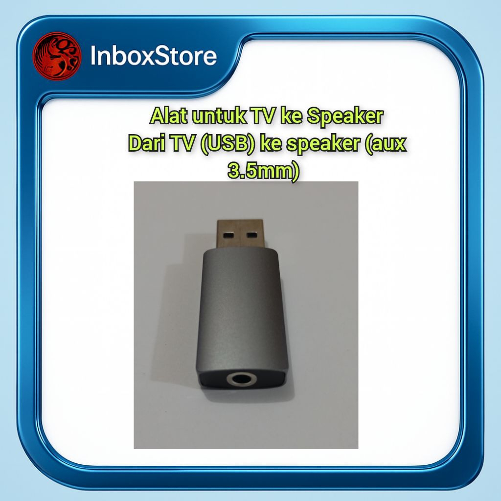 Alat menghubungkan TV android ke speaker