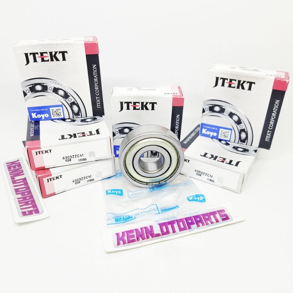 BEARING 6303 ZZ KOYO JTEKT JAPAN 6303ZZ KOYO JTEKT JAPAN