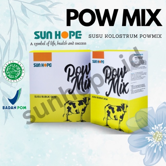 

[PAKET] PowMix sunhope pow mix sun hope Susu Kolostrum