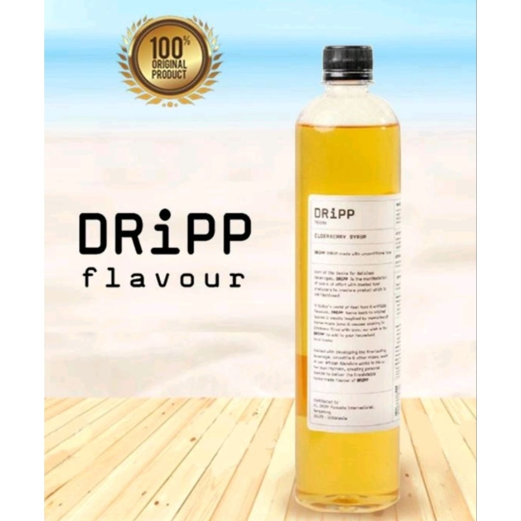 

Dripp Syrup rasa Elderberry 760 ml