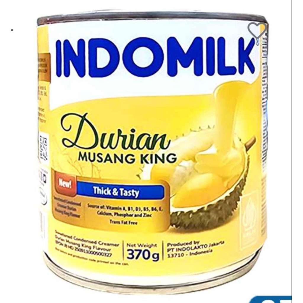

INDOMILK KENTAL MANIS DURIAN MUSANG KING