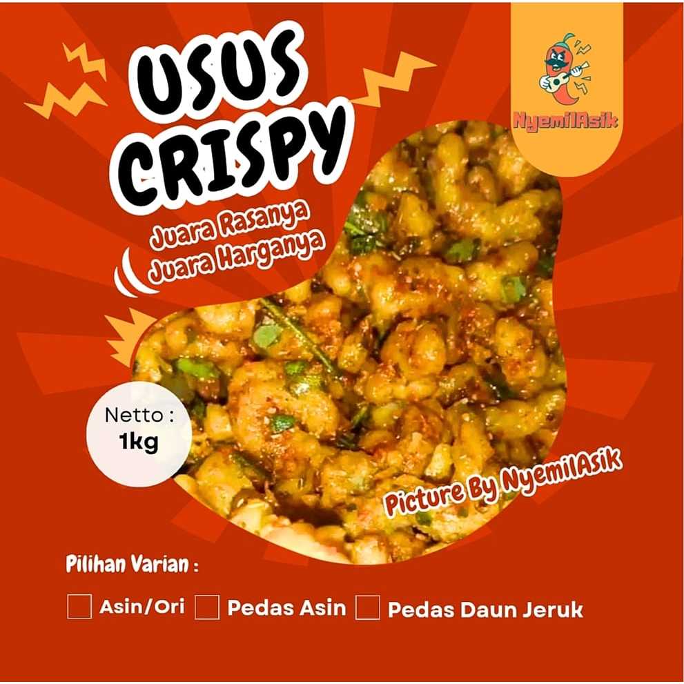 

1 KG - Usus Ayam Pedas Daun Jeruk Original renyah 1 (BISA COD)