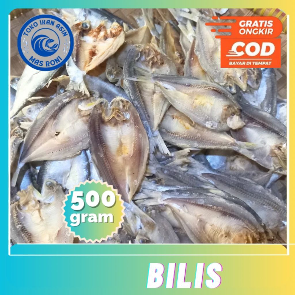 

Ikan Asin Bilis Belah 500gram