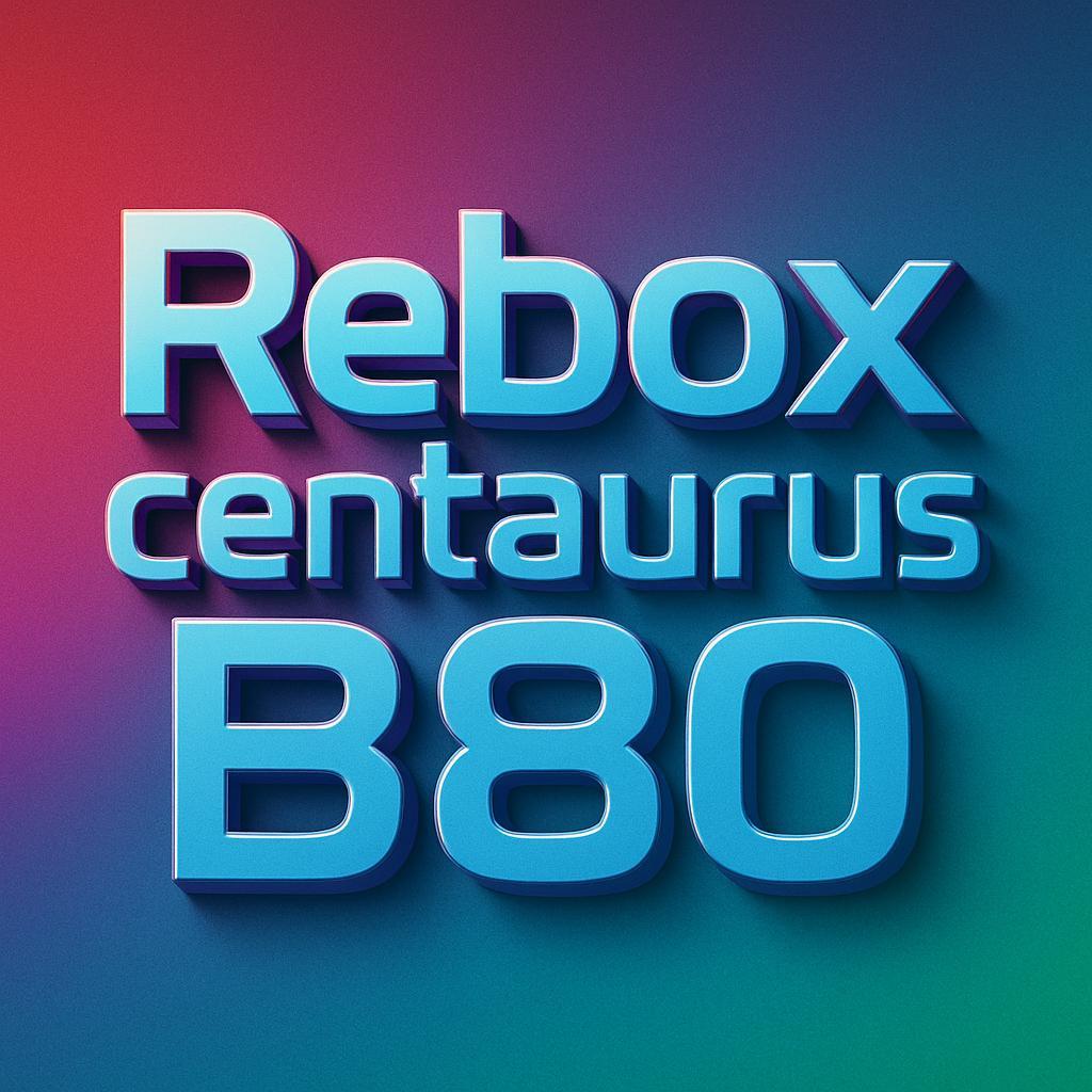 Gantungan Kunci Body Rebox B80 3D Print ABS ( BACA DESKRIPSI )