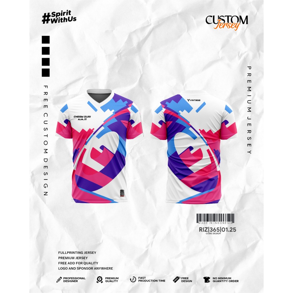 JERSEY RUNNING SPESIAL EDITION CUSTOM FREE NAMA